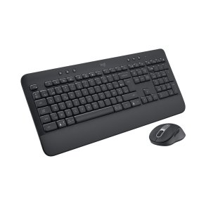 Tastatur og tr�dl�s mus Logitech 920-011001 Sort Azerty Fransk