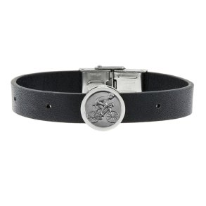 Armbnd til mnd Talent Jewels TJA-1-01-03-4-1 Sort