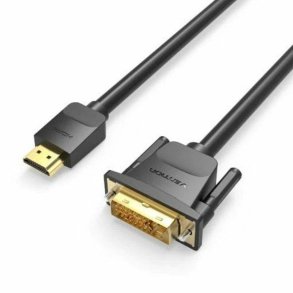 DVI til HDMI-adapter Vention ABFBI Sort 3 m