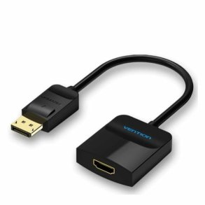 DisplayPort til HDMI-adapter Vention HBGBB 15 cm Sort Gr