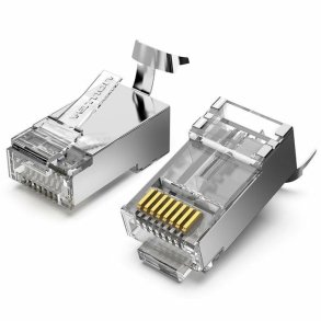 RJ45-stik Vention IDER0-10 Slvfarvet