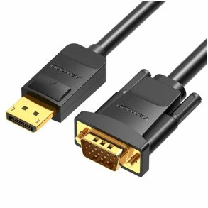 DisplayPort til VGA-adapter Vention HBLBG Sort 1,5 m