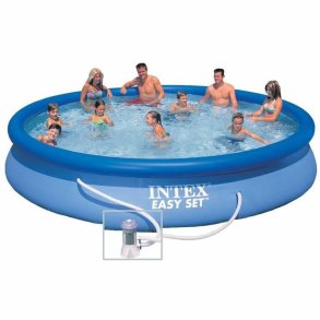 Oppustelig Pool Intex 28158NP Bl 457 x 84 cm