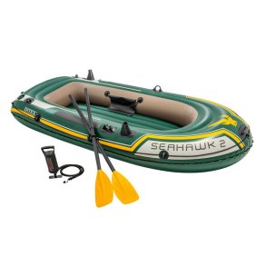 Oppusteligt Skib Intex Seahawk 2 Gr�n 236 x 41 x 114 cm