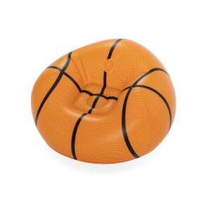 Oppustelige lnestol Bestway Orange 114 x 112 x 66 cm Basketball