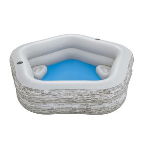 Oppustelig Pool Bestway Gr 213 x 206 x 53 cm