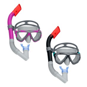 Snorkel beskyttelsesbriller og rr Bestway Sort Pink Voksen (1 enheder)