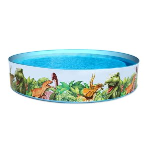 Oppustelig Pool til Brn Bestway Dinosaurer 244 x 46 cm