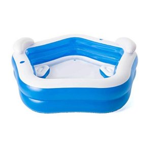 Oppustelig Pool til B�rn Bestway Multifarvet 213 x 206 x 69 cm