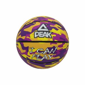 Basketball Peak Peak Camo Ball Gul Lilla (Strrelse 5)