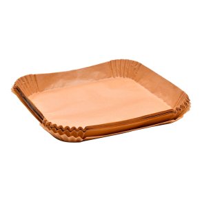 Papir til luftfrituregryde Masterpro foodies mp 26 x 26 x 4,5 cm Bakke 50 enheder