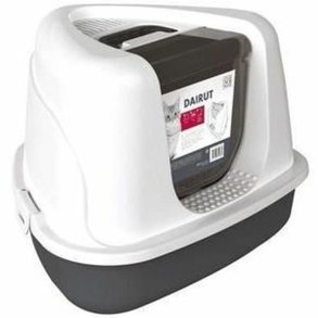 Kattebakke MPETS DAIRUT Hvid Sort 50 x 42 x 36 cm