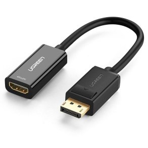 DisplayPort til HDMI-adapter Ugreen 40362 25 cm Sort