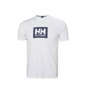 Kort�rmet T-shirt til M�nd  HH BOX T Helly Hansen 53285 003  Hvid