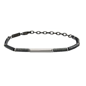 Armbnd til mnd Breil TJ3639 Sterling slv 925 Sort