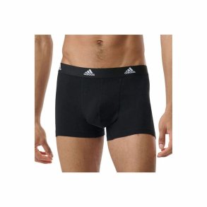 Boxershorts til mnd Adidas Active Flex Sort 3 enheder