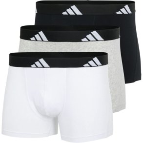 Boxershorts til m�nd Adidas Slip Active Flex Cotton Hvid 3 Dele