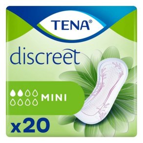 Inkontinens Hygiejnebind Tena Discreet Mini 20 enheder