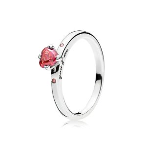 Ring til kvinder Pandora 196574CZRMX-50 10 S�lvfarvet Pink