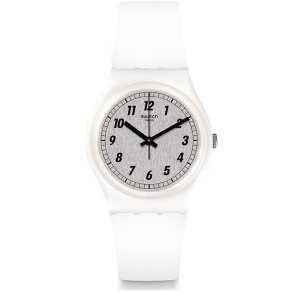 Unisex ur Swatch SOMETHING WHITE ( 34 mm)