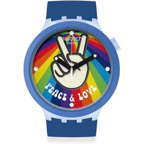 Herreur Swatch PEACE HAND LOVE (� 47 mm)