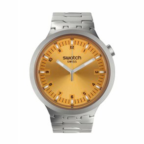 Unisex ur Swatch SB07S103G Gul S�lvfarvet