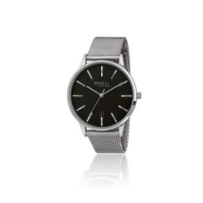 Herreur Breil EW0458 Sort Slvfarvet ( 41 mm)
