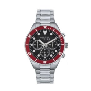 Herreur Breil EW0714 Sort Slvfarvet ( 41 mm)