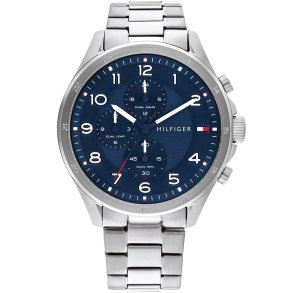Herreur Tommy Hilfiger S�lvfarvet (� 45 mm)