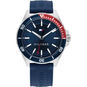 Herreur Tommy Hilfiger S�lvfarvet (� 43 mm)