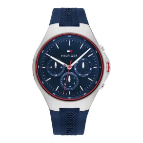 Herreur Tommy Hilfiger S�lvfarvet (� 44 mm)