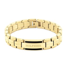 Armbnd til mnd Tommy Hilfiger PARKER Rustfrit stl Gylden