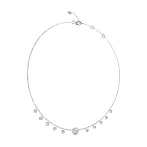 Halsk�de til kvinder Guess JUBN04155JWRHT-U S�lvfarvet