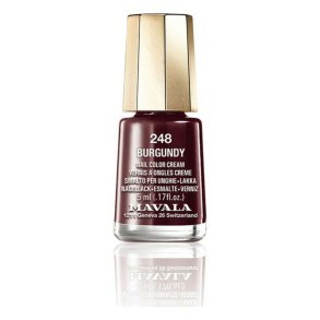 Neglelak Nail Color Cream Mavala 248-burgundy (5 ml)