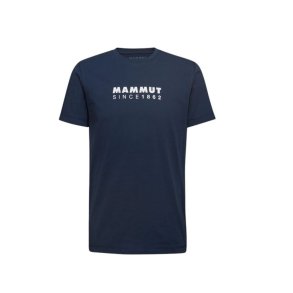Kort�rmet T-shirt til M�nd Mammut Core M�rkebl�