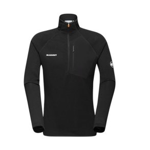 Sport Jakke til M�nd Mammut Aenergy Light Ml Half Zip Pull Sort