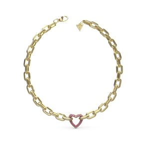 Halskde til kvinder Guess JUBN05004JWYGPKT-U Gylden