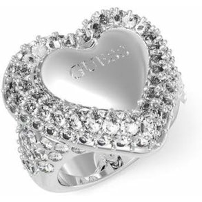 Ring til kvinder Guess JUBR05019JWRH52 Slvfarvet