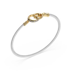 Armb�nd til kvinder Guess JUBB05399JWYGRHS S�lvfarvet