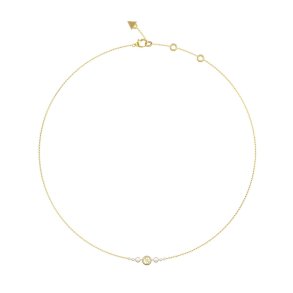 Halsk�de til kvinder Guess JUBN05519JWYGT-U Gylden