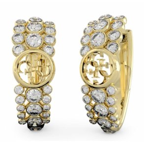 �reringe til kvinder Guess JUBE03367JWYGT-U Rustfrit st�l 2 cm