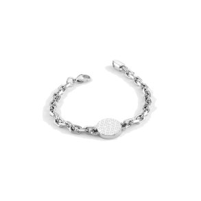 Armbnd til mnd Guess JUXB03230JWSTS Rustfrit stl 25 cm