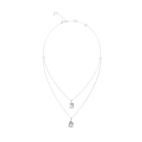 Vedh�ng til kvinder Guess JUBN05242JWRHT-U S�lvfarvet