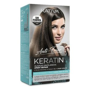 Glattende Hrbehandling Keratin Anti-frizz Post Kativa (3 pcs)