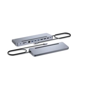 USB-C Hub i-Tec C31FLAT2PDPRO Slvfarvet