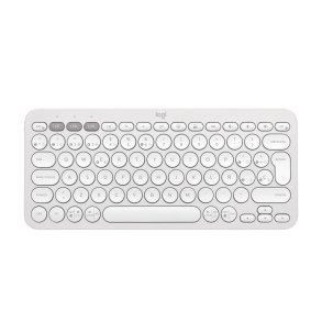 Tr�dl�st tastatur Logitech K380s Hvid Spansk qwerty