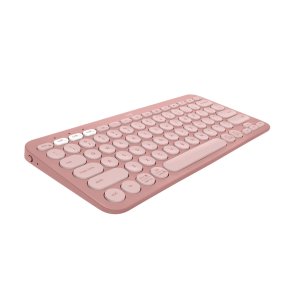 Tr�dl�st tastatur Logitech K380s Pink Spansk qwerty