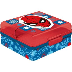 Madkasse med rum Spider-Man CZ11274 Multifarvet Plastik