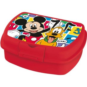 Madkasse med tilbehr Mickey Mouse CZ11370 Rd Plastik