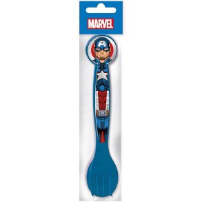 Bestikst The Avengers CZ11397 Multifarvet Plastik 2 Dele